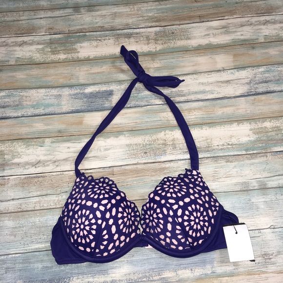 Shade & Shore Other - ***NWOT Shade & Shore Lazer Cut Light Pink Bikini